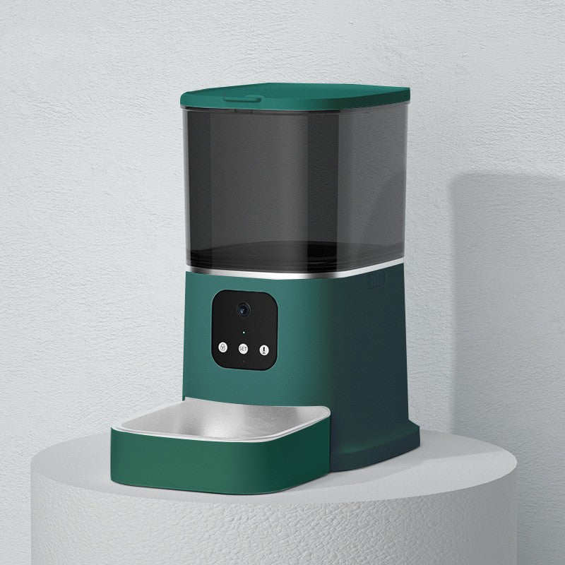 Automatic Pet Feeder with WiFi App Control – Camera