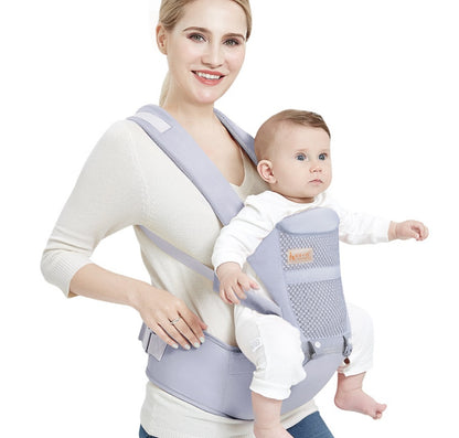 Baby Carrier & Hip Seat Sling – Breathable Hands-Free Baby Carrier