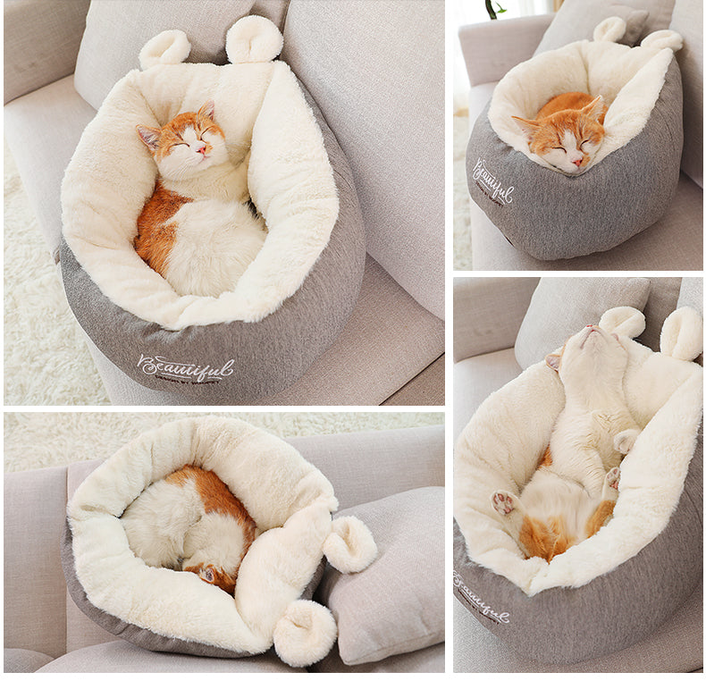 Pet Dog Bed – Warm Soft Dog Sleeping Bag Indoor Puppy Kennel