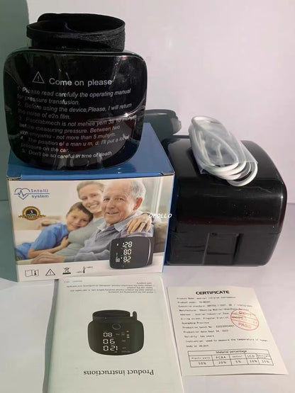 Blood Pressure Machine – Wrist Sphygmomanometer with Pulse Meter for Home