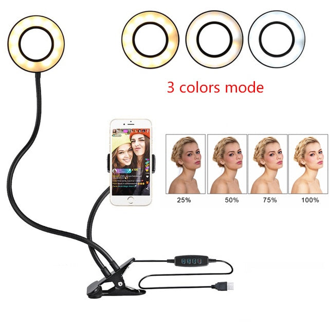 LED Ring Light for Photography, Makeup & Content Creation