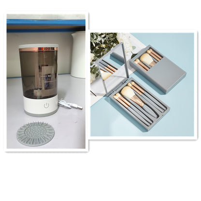 Makeup Brush Cleaner – Electric Makeup Brush Cleaner USB Rechargeable