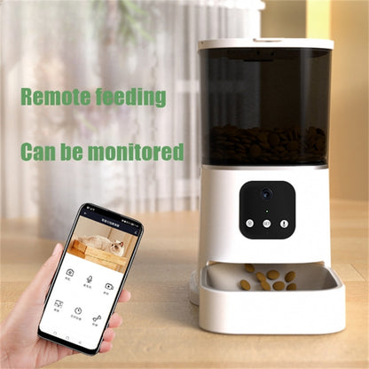 Automatic Pet Feeder with WiFi App Control – Camera