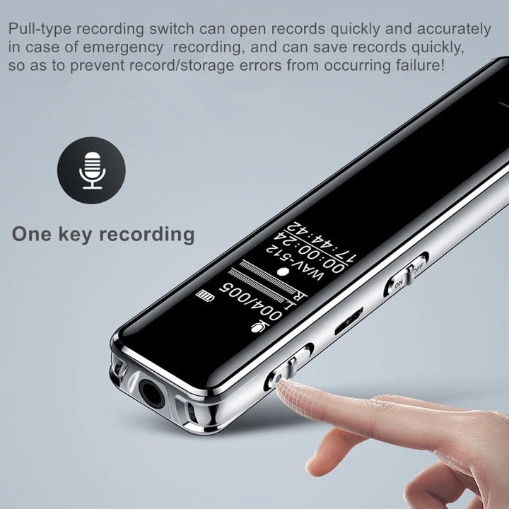HD Digital Voice Recorder Pen – Portable Mini Voice Recorder