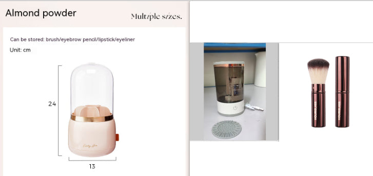 Makeup Brush Cleaner – Electric Makeup Brush Cleaner USB Rechargeable