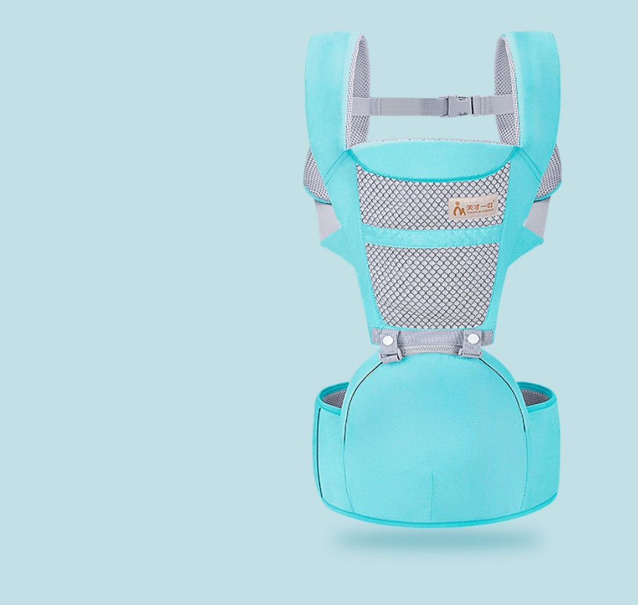 Baby Carrier & Hip Seat Sling – Breathable Hands-Free Baby Carrier