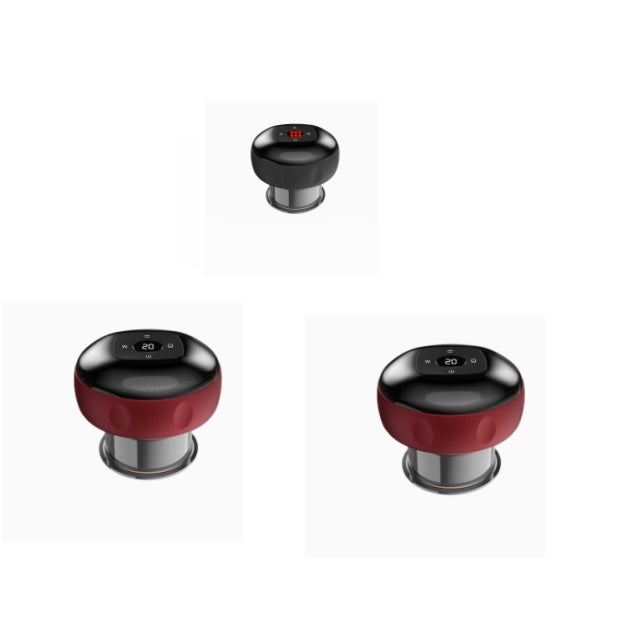 Electric Cupping Massager with Heat – Deep Tissue Anti-Cellulite Body Sculpting Device