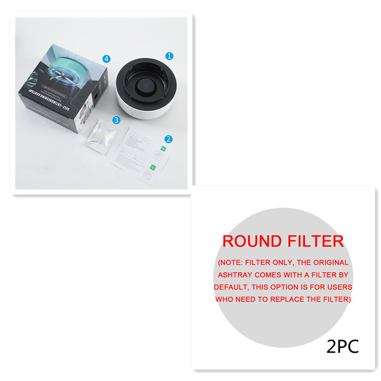 Home Air Purifier Smokeless Ashtray