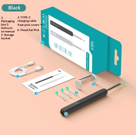 Wireless Ear Cleaner Otoscope with Camera