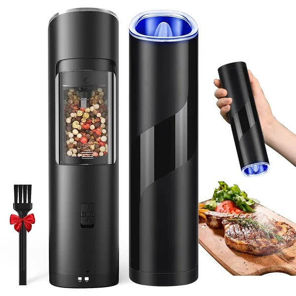Electric Salt and Pepper Grinder – Automatic Gravity Sensor Design