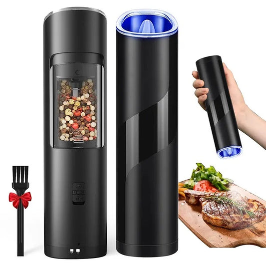 Electric Salt and Pepper Grinder – Automatic Gravity Sensor Design
