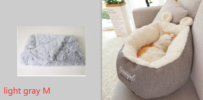 Pet Dog Bed – Warm Soft Dog Sleeping Bag Indoor Puppy Kennel