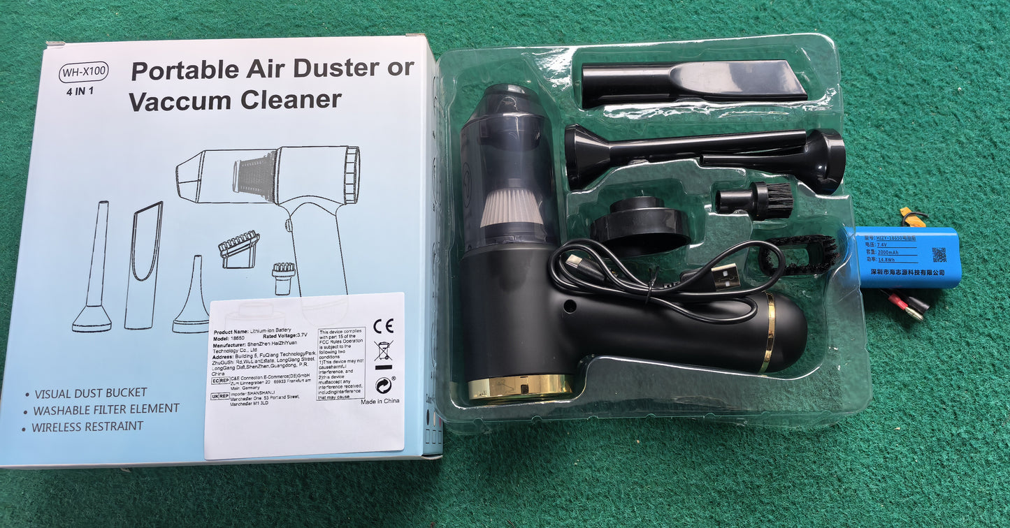 Cordless Vacuum Cleaner & Air Duster