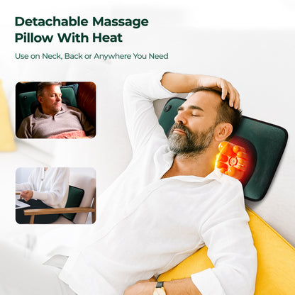 Body Massager Cervical Pillow with Heat Therapy