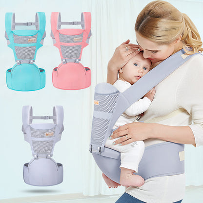 Baby Carrier & Hip Seat Sling – Breathable Hands-Free Baby Carrier