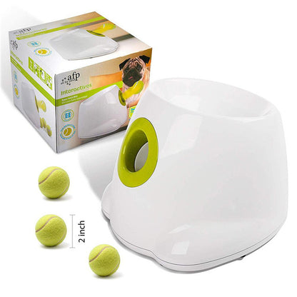 Dog Automatic Ball Launcher - Interactive Dog Toy & Smart Fetch Machine