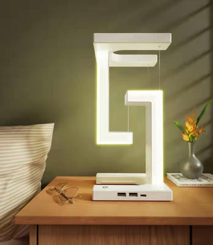Desk Lamp & Table Lamp – Floating LED Desk Lamp for Bedroom Lighting