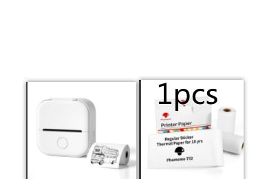 Portable Mini Thermal Label Printer – Inkless Bluetooth Printer for Home, Office & Study