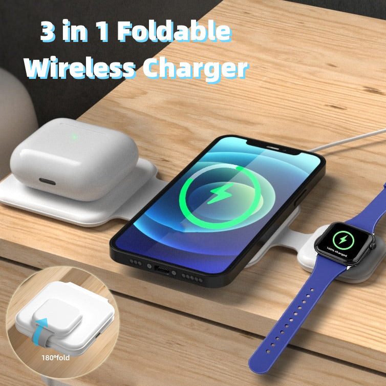 3 In 1 Wireless Charging Station