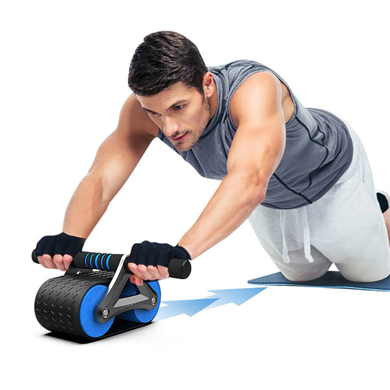 Waist Trainer Double Wheel Ab Roller – Home Gym Equipment