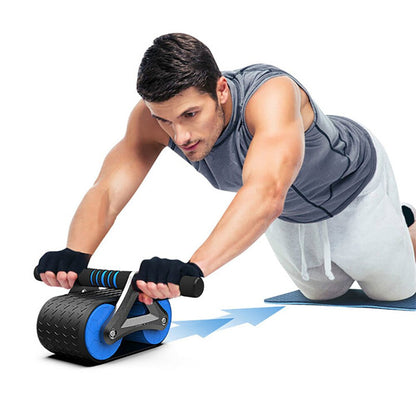 Waist Trainer Double Wheel Ab Roller – Home Gym Equipment