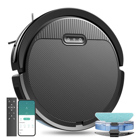 3-in-1 Robot Vacuum Cleaner & Mop – Smart Automatic Vacuum for Pet Hair & Hard Floors