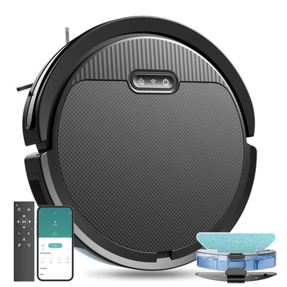 3-in-1 Robot Vacuum Cleaner & Mop – Smart Automatic Vacuum for Pet Hair & Hard Floors