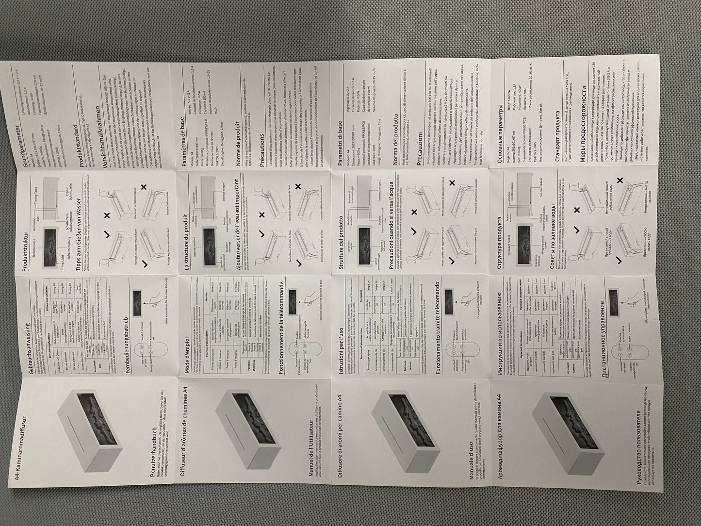 Fireplace Flame Essential Oil Diffuser – USB Aromatherapy Machine & Bedroom Humidifier