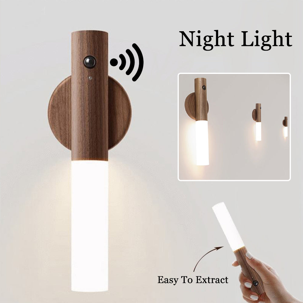 LED Night Light Motion Sensor Wireless Magnetic Lamp