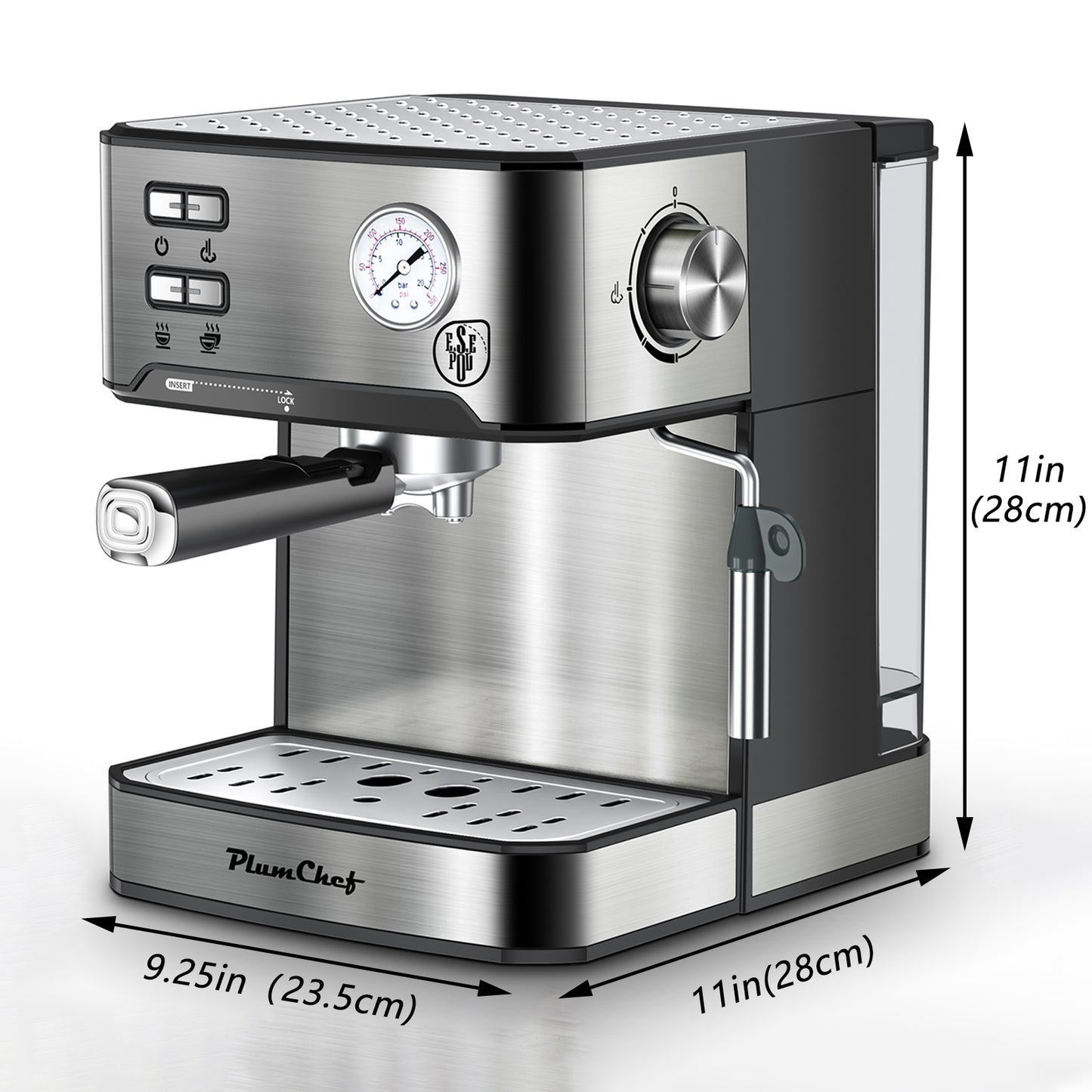 Professional Espresso Coffee Machine for Home Barista Cappuccino & Latte