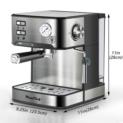 Professional Espresso Coffee Machine for Home Barista Cappuccino & Latte
