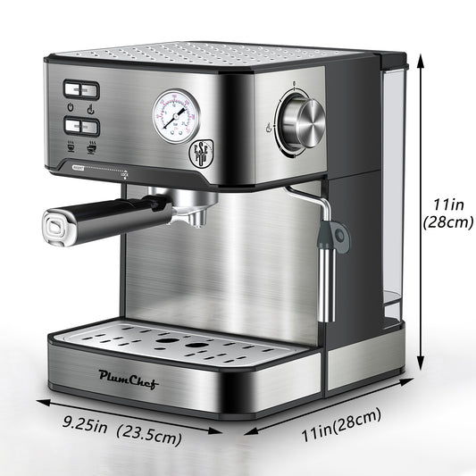 Professional Espresso Coffee Machine for Home Barista Cappuccino & Latte