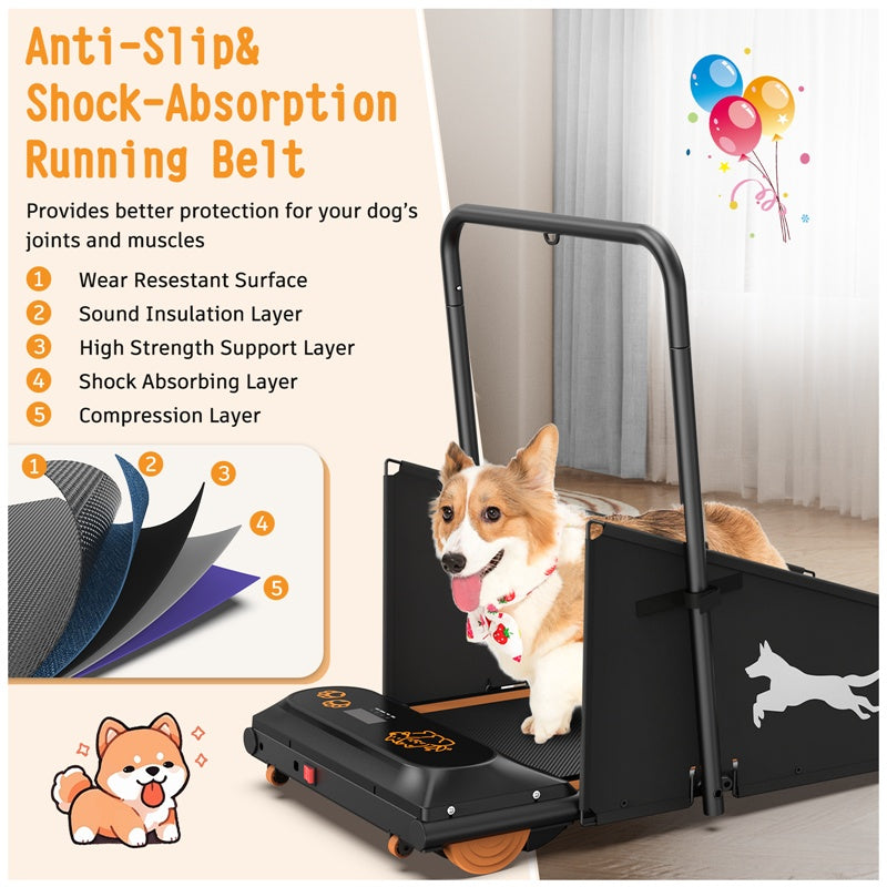 Dog Treadmill  – Foldable Indoor Small, Medium & Large Pet Treadmill