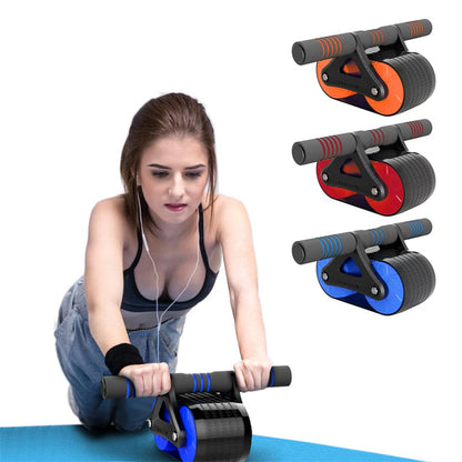 Waist Trainer Double Wheel Ab Roller – Home Gym Equipment