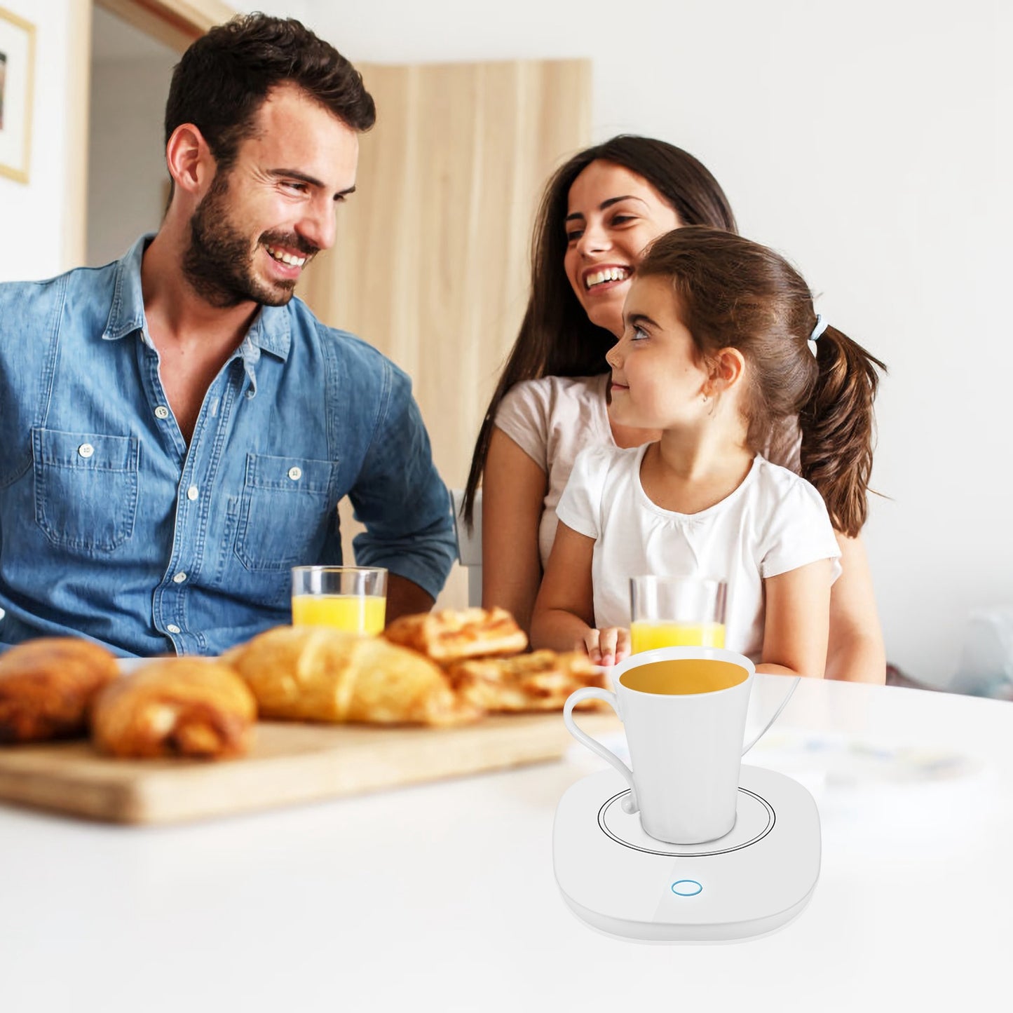 Coffee Mug Warmer – Electric Cup Warmer with Auto Shut Off for Desk & Home