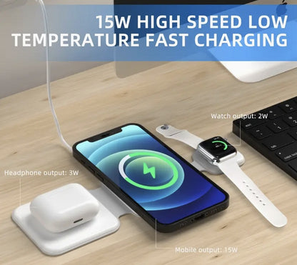 3 In 1 Wireless Charging Station