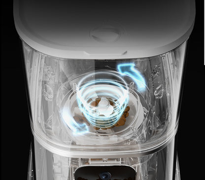 Automatic Pet Feeder with WiFi App Control – Camera