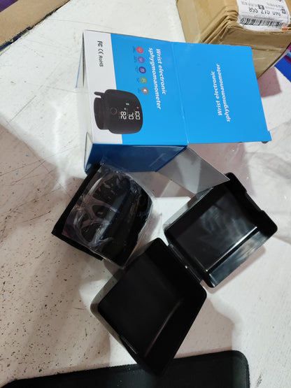 Blood Pressure Machine – Wrist Sphygmomanometer with Pulse Meter for Home