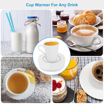 Coffee Mug Warmer – Electric Cup Warmer with Auto Shut Off for Desk & Home