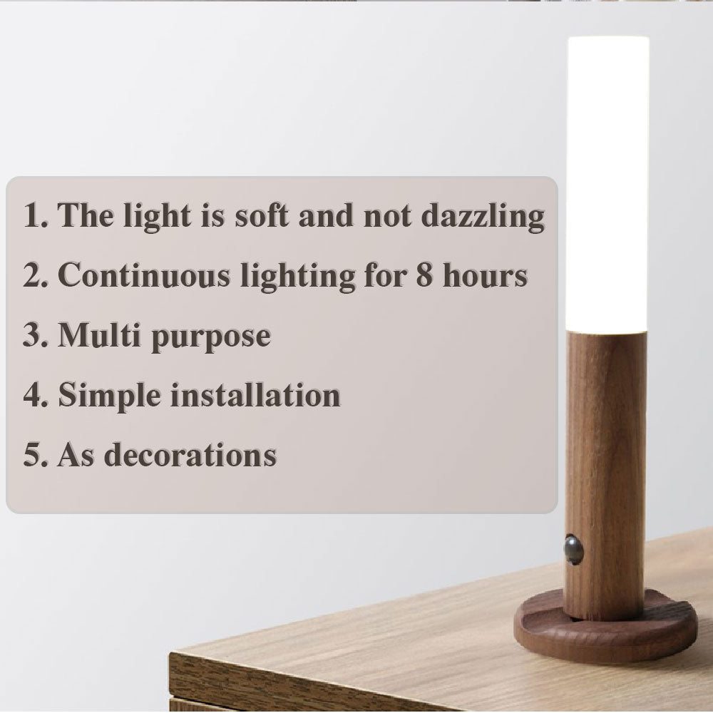 LED Night Light Motion Sensor Wireless Magnetic Lamp
