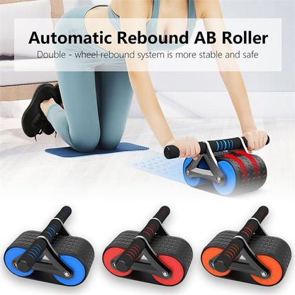 Waist Trainer Double Wheel Ab Roller – Home Gym Equipment