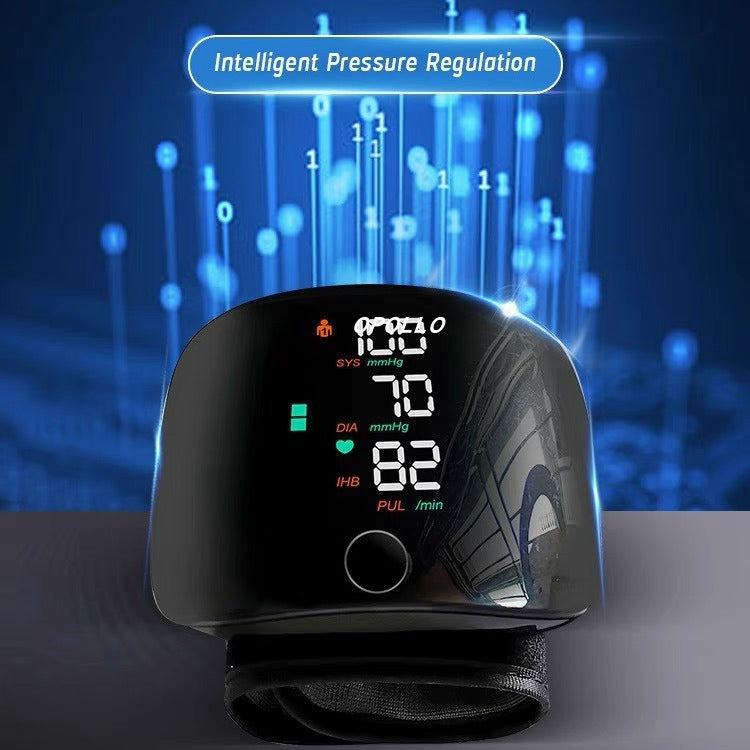 Blood Pressure Machine – Wrist Sphygmomanometer with Pulse Meter for Home