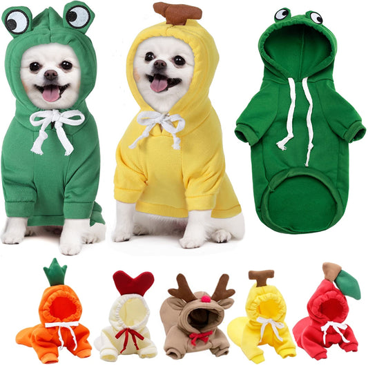 Dog Clothes Winter Hoodie