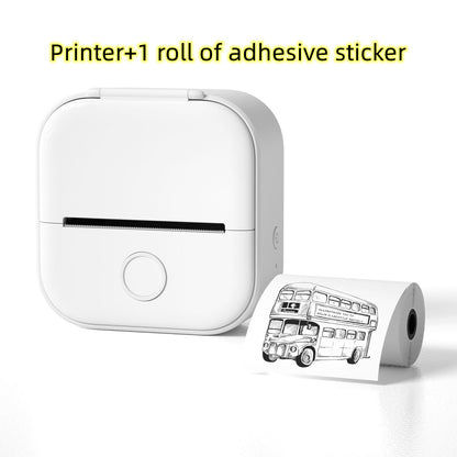 Portable Mini Thermal Label Printer – Inkless Bluetooth Printer for Home, Office & Study