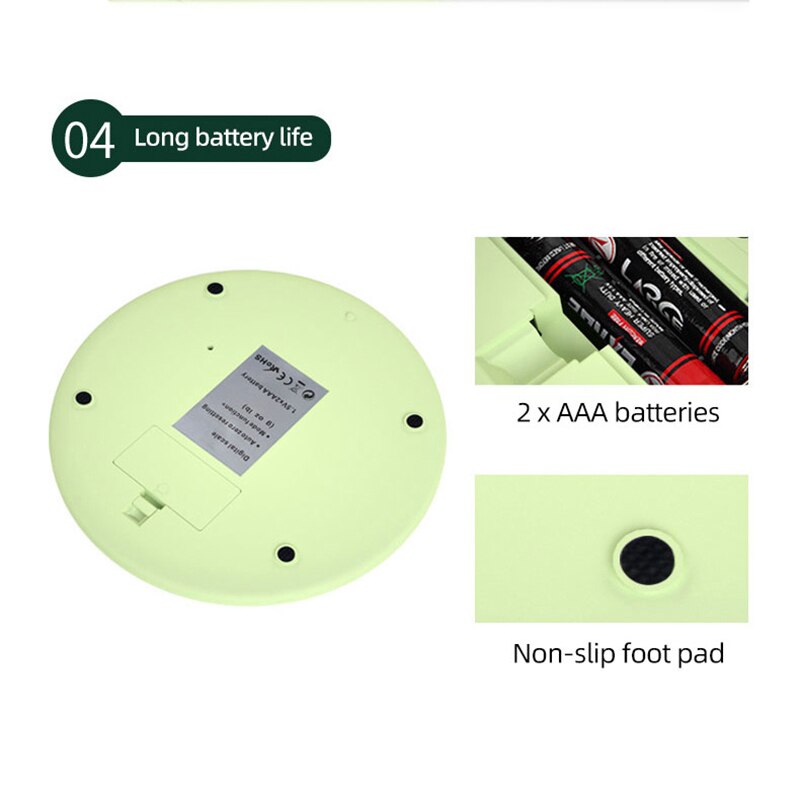 Digital Kitchen Scale 5kg – Precision Baking & Food Scale