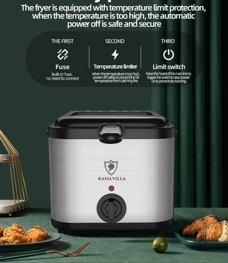 Air Fryer – Multifunctional Stainless Steel Electric Deep Fryer