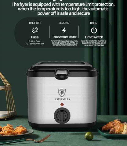 Air Fryer – Multifunctional Stainless Steel Electric Deep Fryer