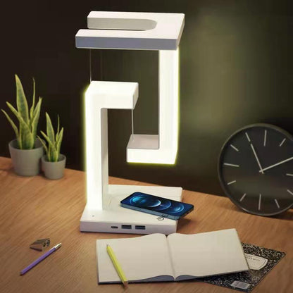 Desk Lamp & Table Lamp – Floating LED Desk Lamp for Bedroom Lighting
