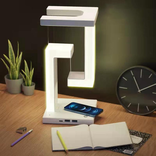 Desk Lamp & Table Lamp – Floating LED Desk Lamp for Bedroom Lighting