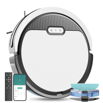 3-in-1 Robot Vacuum Cleaner & Mop – Smart Automatic Vacuum for Pet Hair & Hard Floors